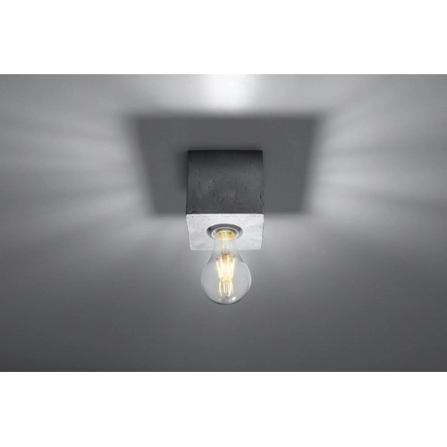 Stropní svítidlo SOLLUX Ariz E27 1x60W bez zdroje SL.0681 beton (obrázek 5)