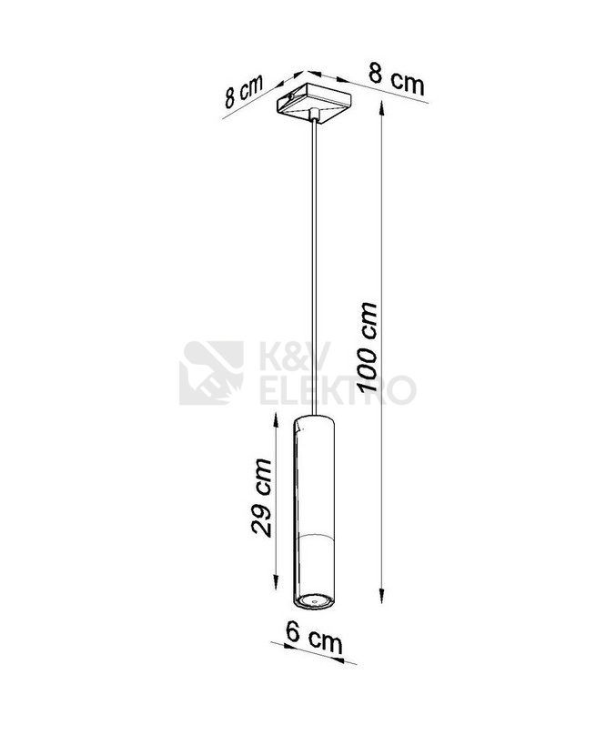 Obrázek produktu Lustr SOLLUX Loopez 1 GU10 1x40W bez zdroje SL.0946 černá/měď 3