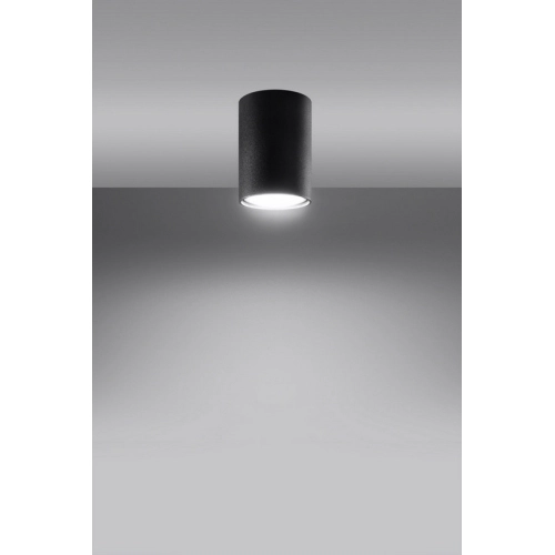 Stropní svítidlo SOLLUX Lagos 10cm GU10 1x40W bez zdroje SL.1000 černá (obrázek 9)