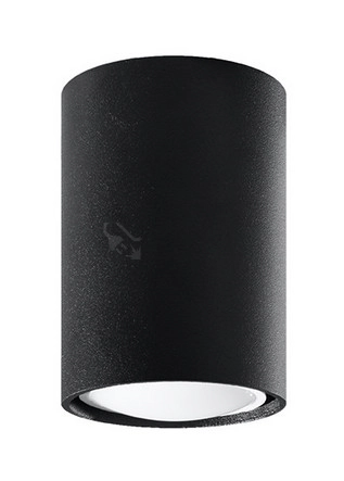 Obrázek produktu Stropní svítidlo SOLLUX Lagos 10cm GU10 1x40W bez zdroje SL.1000 černá 0