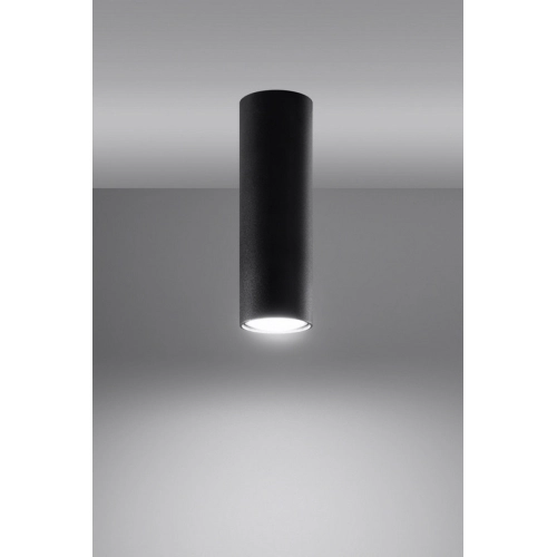 Stropní svítidlo SOLLUX Lagos 20cm GU10 1x40W bez zdroje SL.1001 černá (obrázek 7)