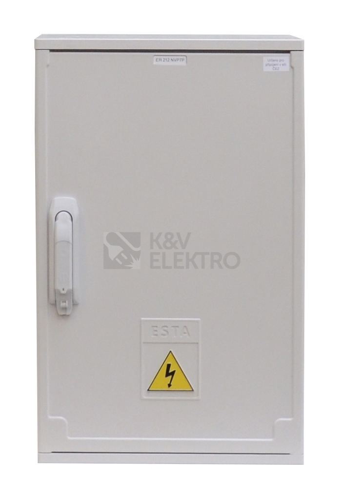 Obrázek produktu Elektroměrový rozvaděč pro fotovoltaiku ESTA ER 212/NNP7P FVE S3/4 11076 pro ČEZ, EGD (E.ON) 0