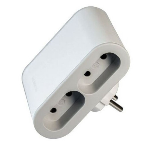 Rozdvojka 4x2P Legrand 49400 bílá/světle šedá