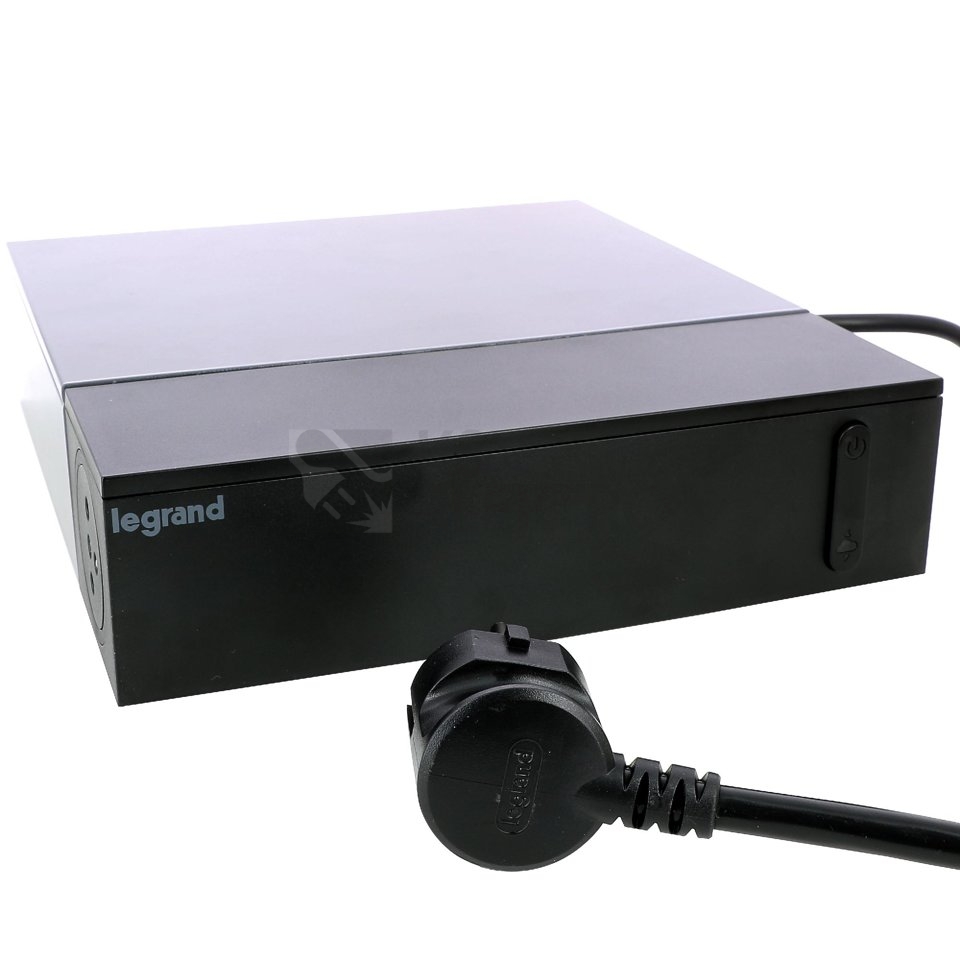 Obrázek produktu  Televizní hub zásuvka 4x2P+T 4x2P 2m přepěťová ochrana Legrand 49430 0