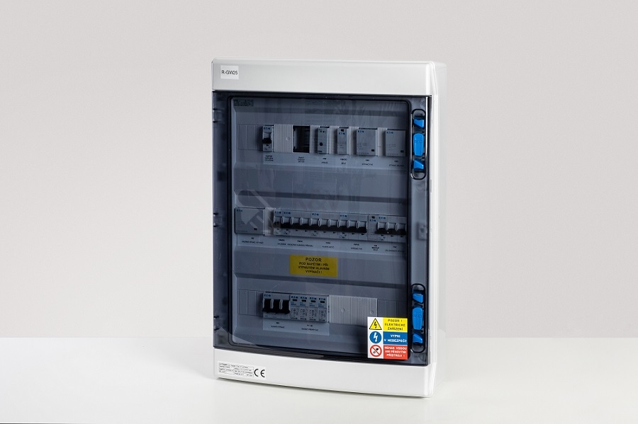 Obrázek produktu Kompletní AC nástěnná rozvodnice pro FVE EATON R-FVE-GW25 T1+T2 1