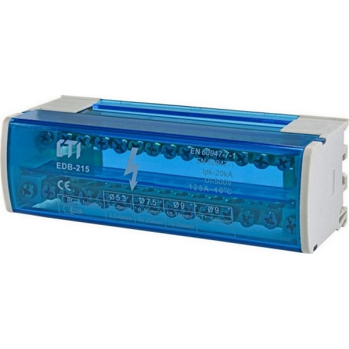 Distribuční svorkovnice 2-pólová ETI EDB-215 001102302