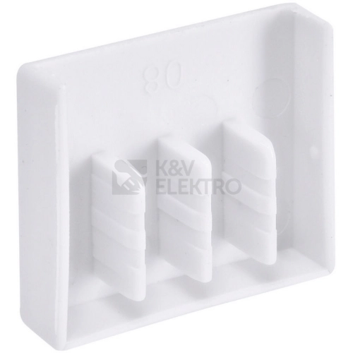 Koncový kryt ETI Z-16/4F pro 3f+N (4pólovou) propojovací lištu 16mm2 002921225
