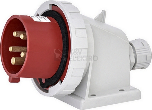 Obrázek produktu Přívodka nástěnná ETI EPH 3253 32A/400V/5p IP67 004482071 0