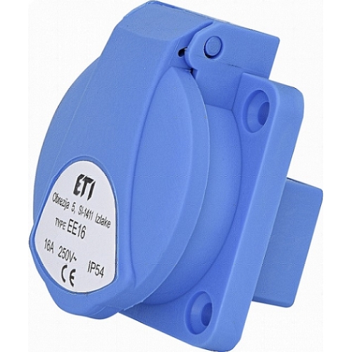 Zásuvka vestavná ETI EE 16 16A/230V IP54 004482123