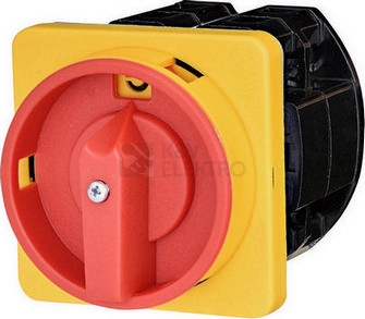 Obrázek produktu Vačkový spínač ETI CS 63 10 U LK 63A/3P červená páčka 0/1 004773071 0
