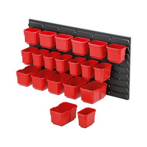 Závěsný panel s 20 boxy na nářadí ORDERLINE 800x165x400mm KOR6-S411/3020