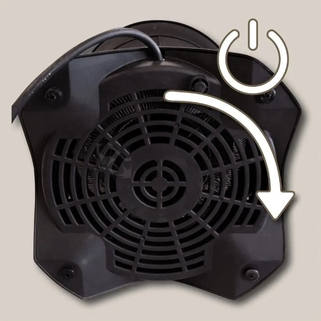 Obrázek produktu Teplovzdušný ventilátor Einhell ETH 2000 2338202 2000W 3