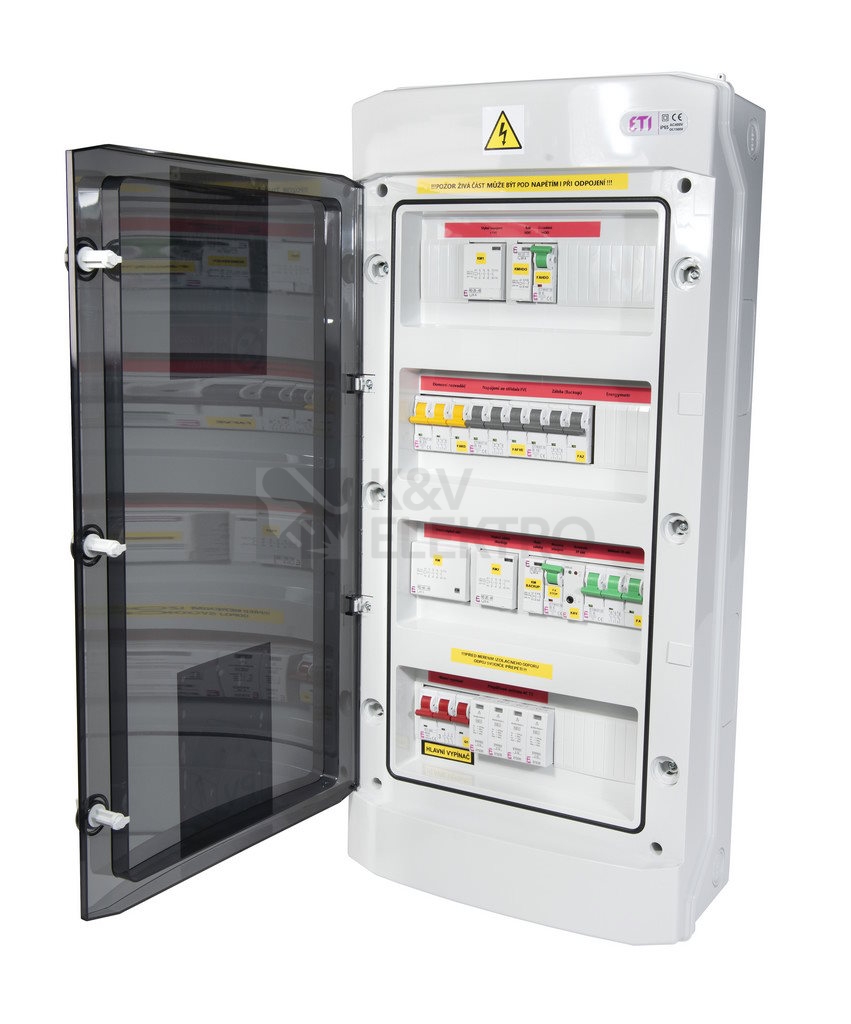 Obrázek produktu  Rozvaděč pro přepínání záložního okruhu ETI RPO-H32-SM 001105451 4