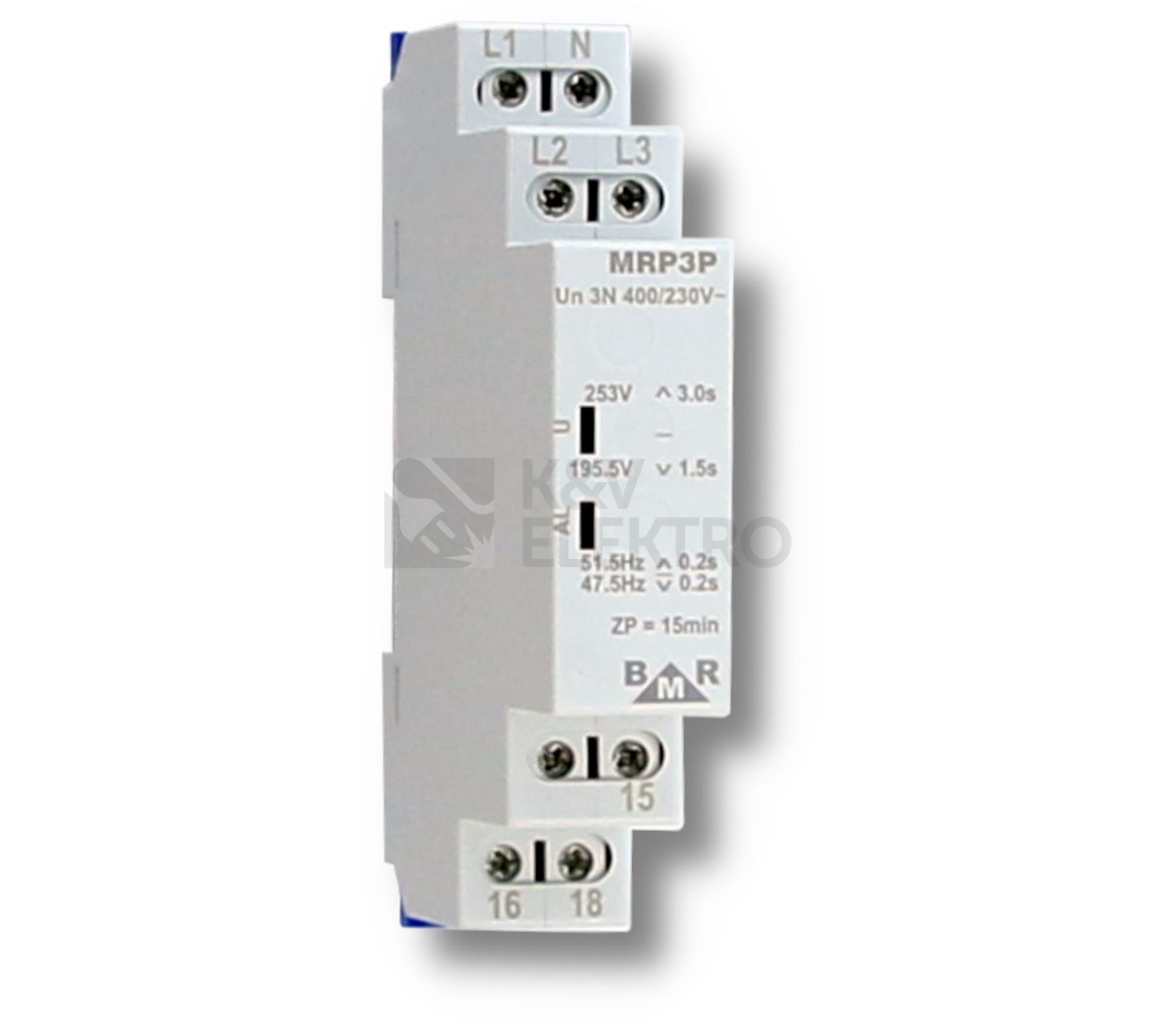 Obrázek produktu MONITOROVACI RELE BMR MRP3P 0