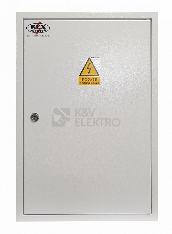 Obrázek produktu Elektroměrový rozvaděč pro fotovoltaiku REX Elektro RE 1/1 FVE zapuštěný bílý pro EGD (E.ON) 51005 0