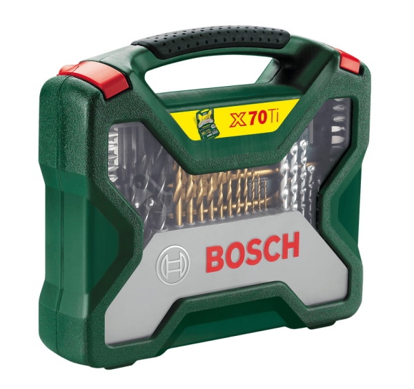 Obrázek produktu  Sada vrtáků a bitů Bosch 70dílná X Line Titan 2.607.019.329 1