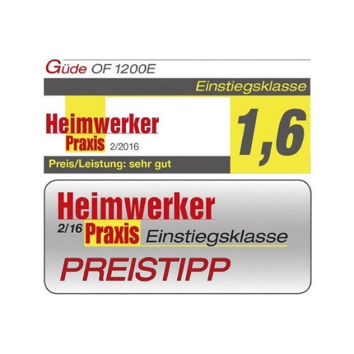 Horní frézka 1200W Güde OF 1200 E 58117 (obrázek 6)