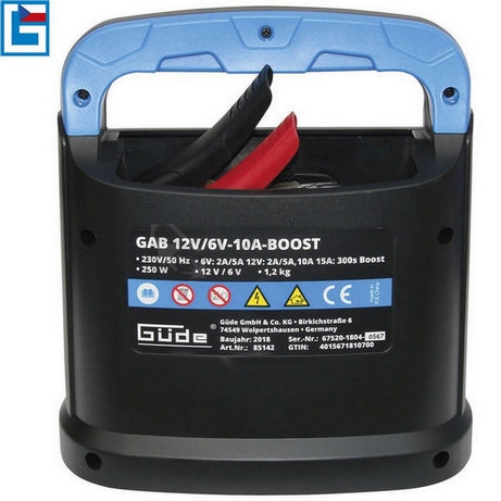 Obrázek produktu  Automatická nabíječka autobaterií 6/12V Güde GAB 10 A BOOST 85142 1