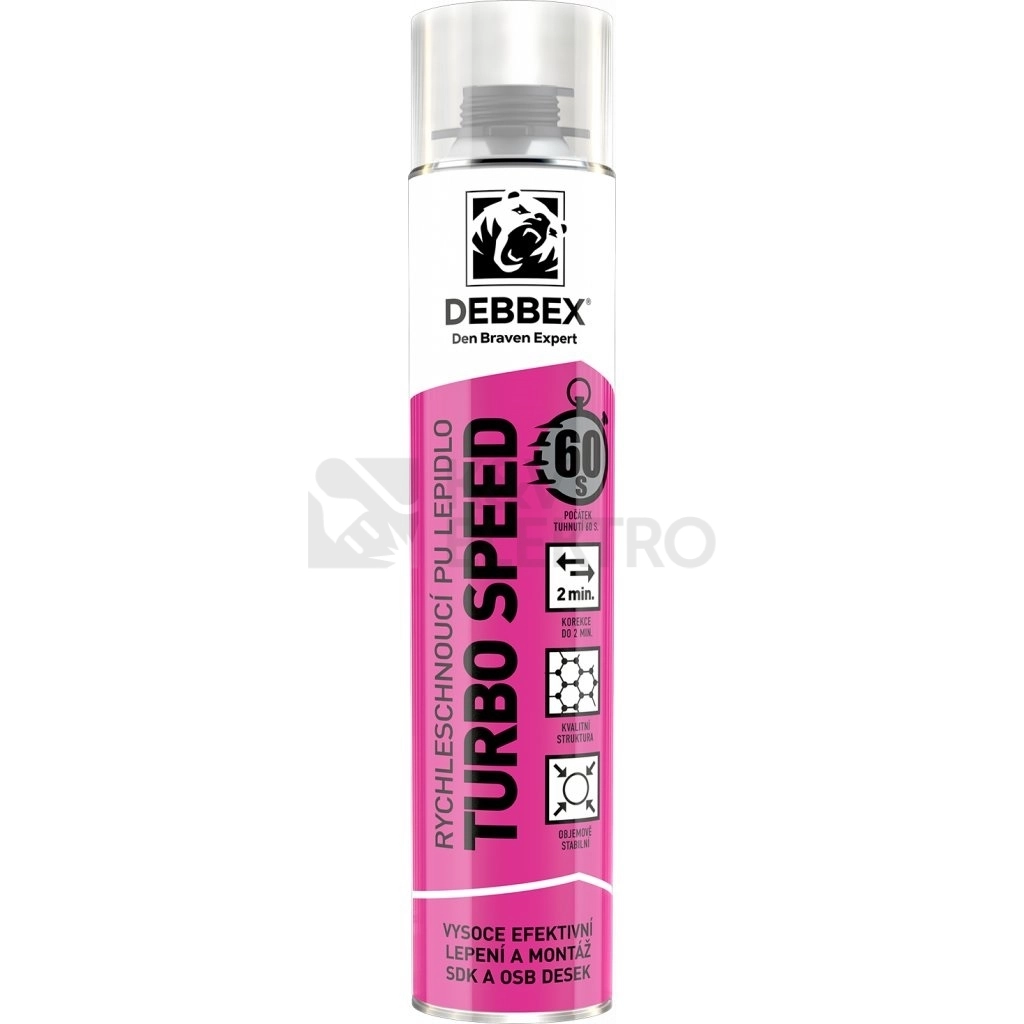 Obrázek produktu Den Braven DEBBEX rychleschnoucí PU lepidlo Turbo Speed 750ml 40302EXP 0