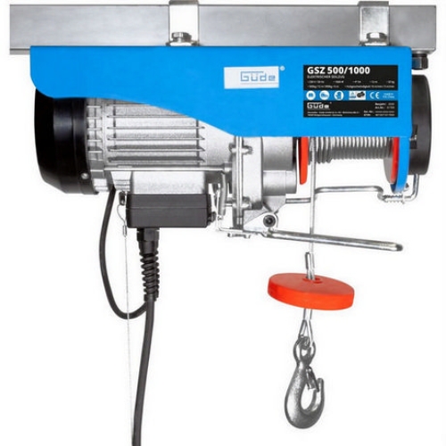 Elektrický lanový zvedák 1600W GSZ 500/1000kg Güde 1709