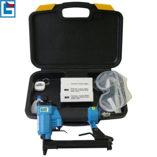 Pneumatická sponkovačka Güde KN 14-dílná sada 40088