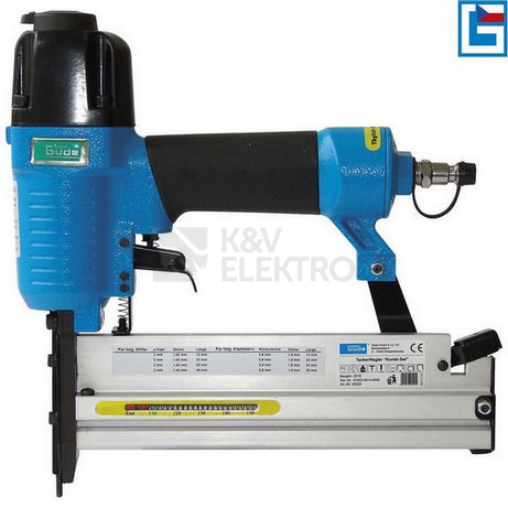 Obrázek produktu Pneumatická sponkovačka/hřebíkovač KOMBI sada Güde 40220 2