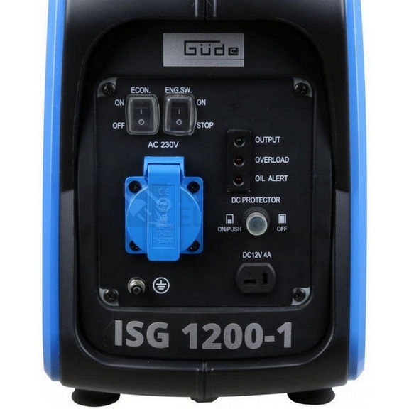 Obrázek produktu  Elektrocentrála invertorový generátor Güde ISG 1200-1 40719 1kW 1x230V + 1x12V 1