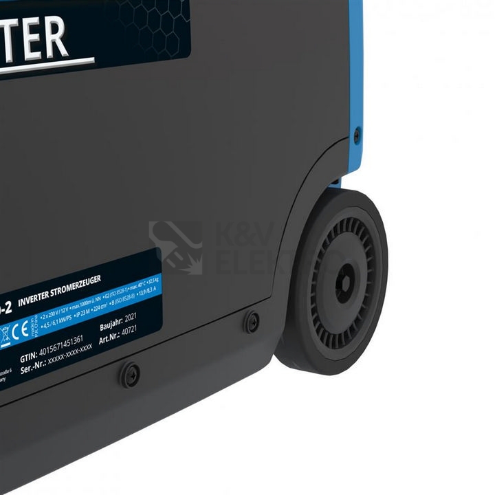 Obrázek produktu Elektrocentrála invertorový generátor Güde ISG 3200-2 40721 3,2kW 2x230V + 1x12V + 2xUSB 5