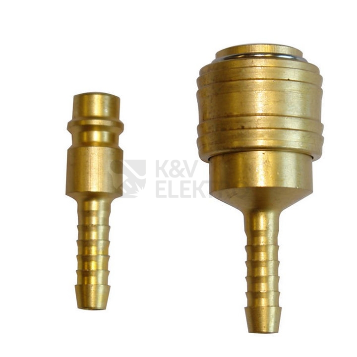 Obrázek produktu Rychlospojka s hadicovou vsuvkou 9mm sada Güde 41008 0