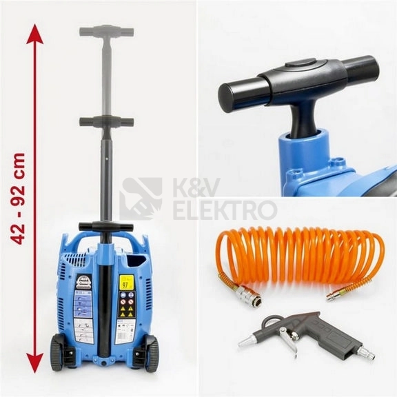Obrázek produktu Bezolejový kompresor Güde Airpower 200/10/5 TY 50083 5