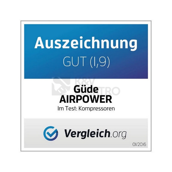 Obrázek produktu Bezolejový kompresor Güde Airpower 190/8/6 50089 7