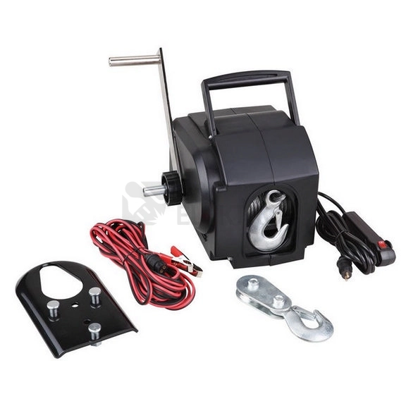 Obrázek produktu Elektrický lanový naviják 12V 900kg Güde 55127 0