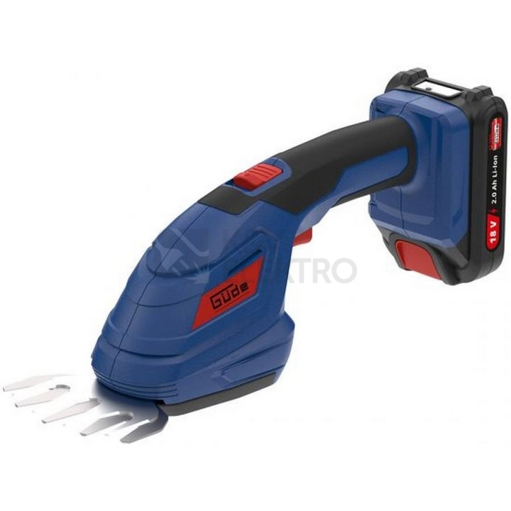 Obrázek produktu Aku zahradní nůžky 18V 2Ah Güde GPS 18-201-05 58404 2