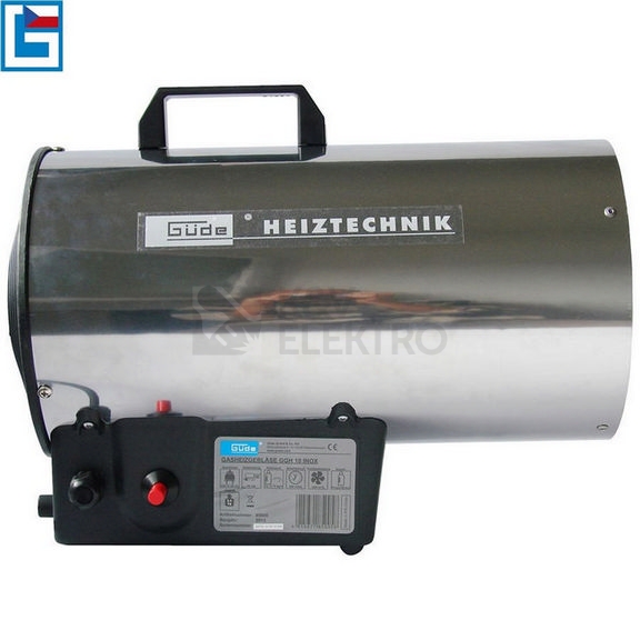 Obrázek produktu Horkovzdušná plynová turbína 10kW Güde GGH 10 INOX 85005 1