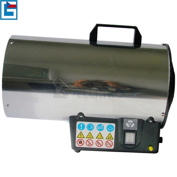 Obrázek produktu Horkovzdušná plynová turbína 10kW Güde GGH 10 INOX 85005 2
