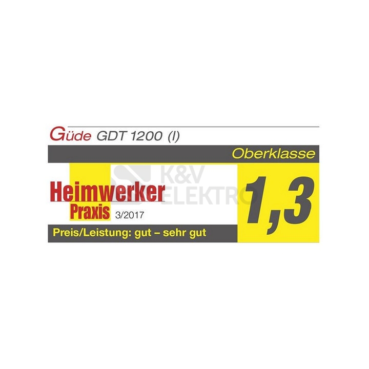 Obrázek produktu Ponorné tlakové čerpadlo Güde GDT 1200 94240 5
