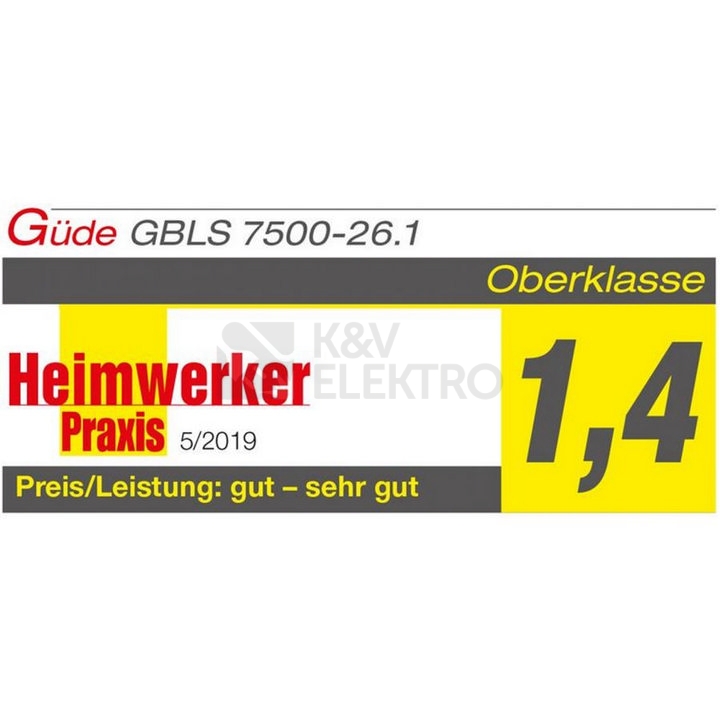Obrázek produktu Benzínový vysavač listí Güde GBLS 7500-26.1 94399 5