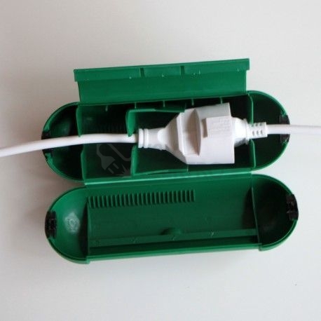 Obrázek produktu Krabice pro spojování prodlužovaček 21cm zelená 2