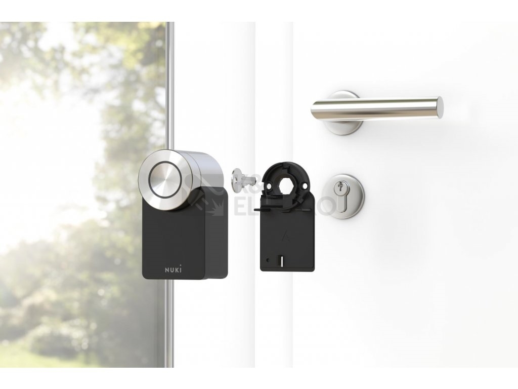 Obrázek produktu Elektronický zámek Nuki Smart Lock 3.0 Pro černý 220667 1