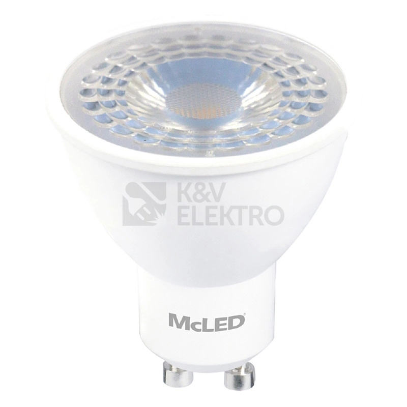 Obrázek produktu LED žárovka GU10 McLED 4,9W (60W) neutrální bílá (4000K), reflektor 38° ML-312.168.87.0 3