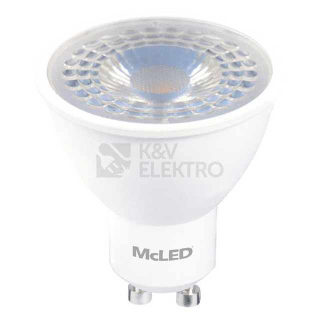 Obrázek produktu LED žárovka GU10 McLED 3W (25W) teplá bílá (2700K), reflektor 38° ML-312.169.87.0 1