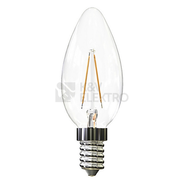 Obrázek produktu LED žárovka E14 McLED 2,2W (25W) teplá bílá (2700K) svíčka ML-323.031.87.0 1