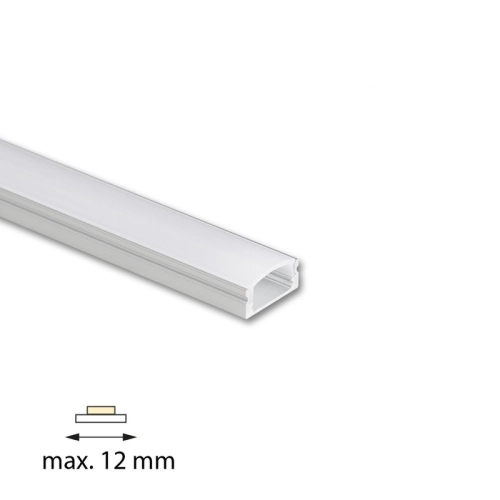 Přisazený hliníkový profil McLED PH2 17x8mm včetně mléčného difuzoru 1m ML-761.021.74.1 (obrázek 6)