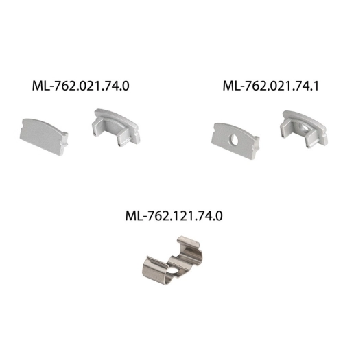Přisazený hliníkový profil McLED PH2 17x8mm včetně mléčného difuzoru 1m ML-761.021.74.1 (obrázek 3)