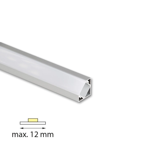 Rohový hliníkový profil McLED RT2 18x18mm včetně mléčného difuzoru 2m ML-761.054.74.2 (obrázek 7)