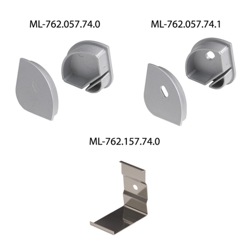 Rohový hliníkový profil McLED RL2 30x30mm včetně mléčného difuzoru 2m ML-761.057.74.2
