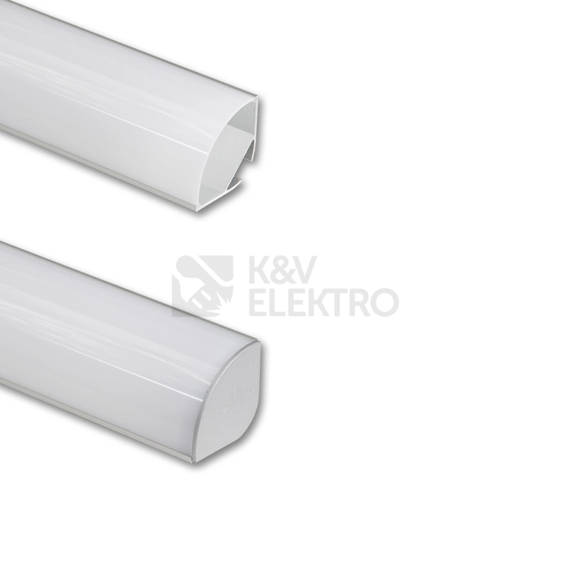 Obrázek produktu Rohový hliníkový profil McLED RL2 30x30mm včetně mléčného difuzoru 2m ML-761.057.74.2 0