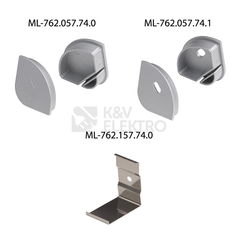 Obrázek produktu Rohový hliníkový profil McLED RL2 30x30mm včetně mléčného difuzoru 2m ML-761.057.74.2 5
