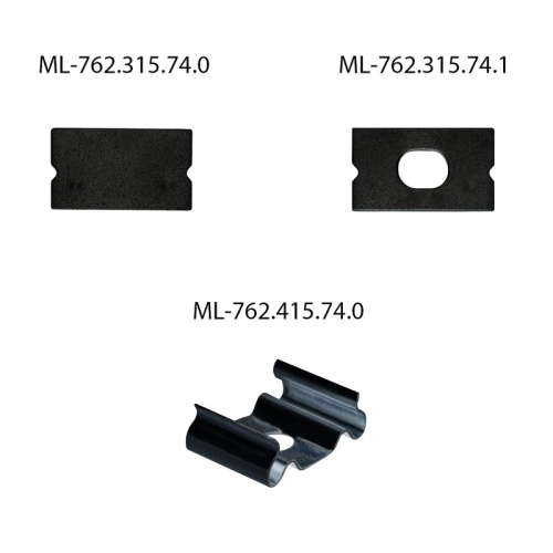 Přisazený hliníkový profil černý McLED PM 12x7mm včetně černého difuzoru 2m ML-761.315.74.2 (obrázek 4)