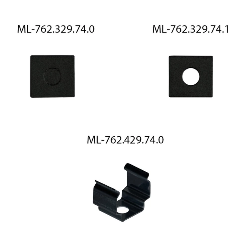 Přisazený hliníkový profil černý McLED PW 11x11mm včetně černého difuzoru 1m ML-761.329.74.1 (obrázek 6)